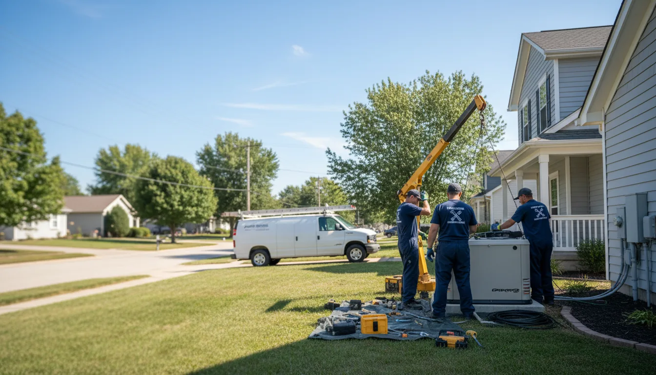 Generator Installation in Beaumont, TX near me